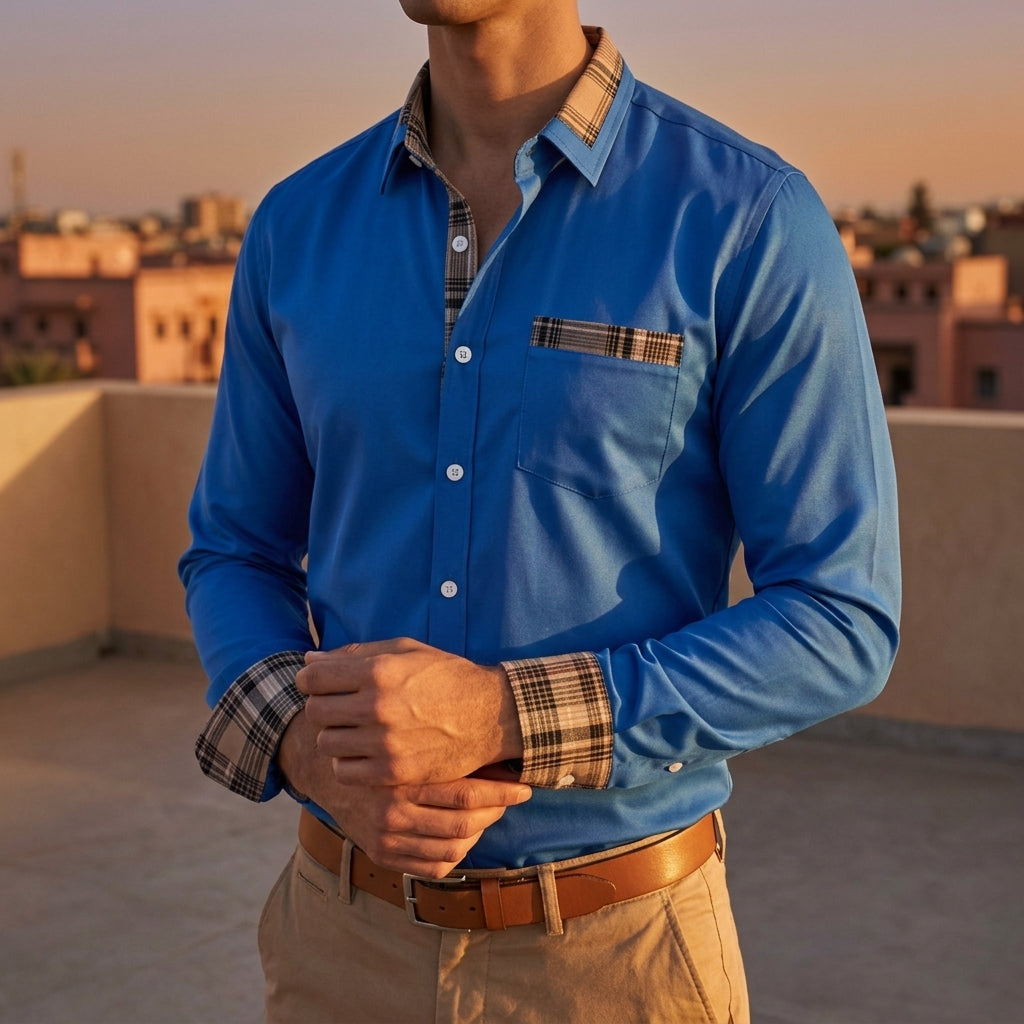 Norvielle Casual Button-Down Shirt