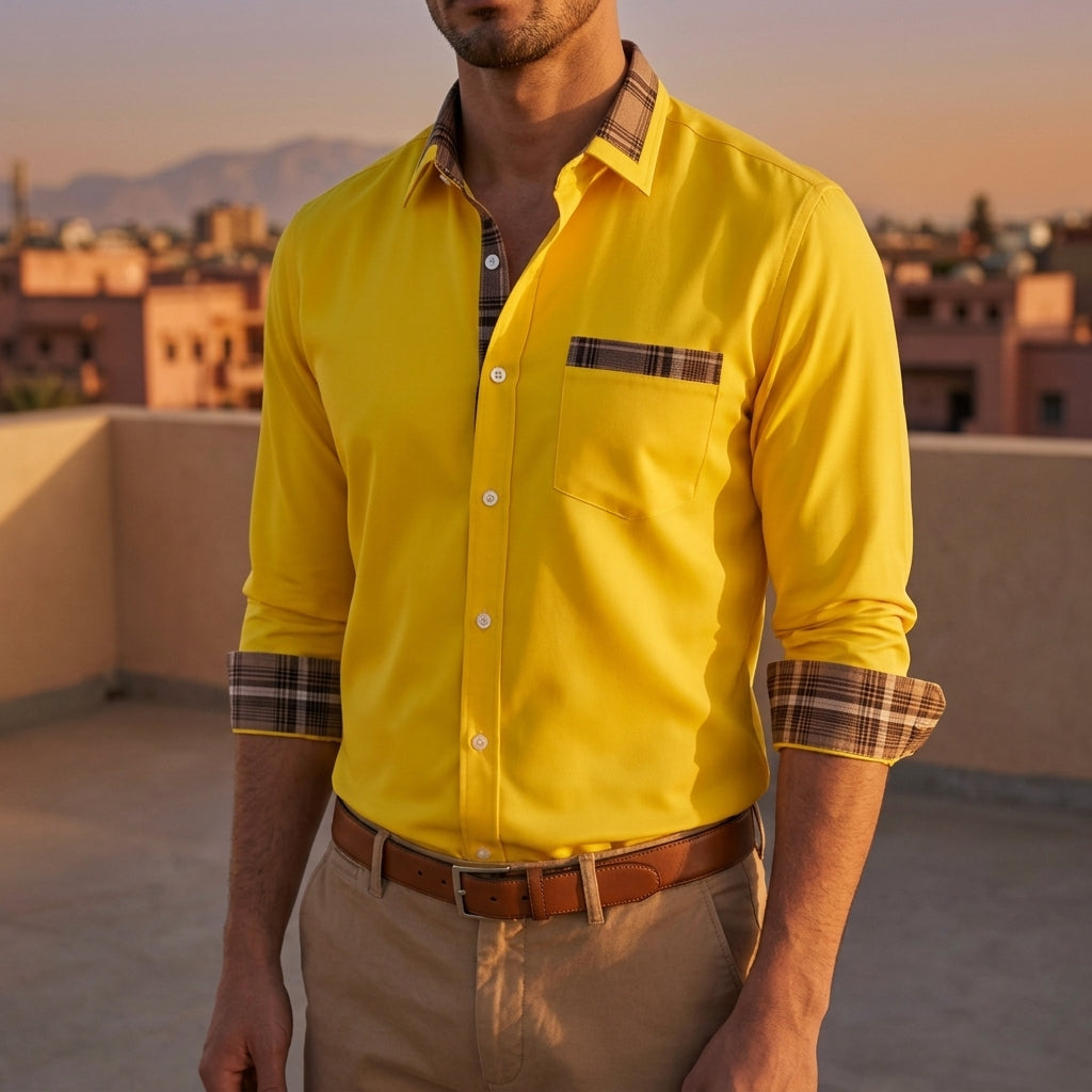 Norvielle Casual Button-Down Shirt