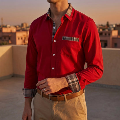 Norvielle Casual Button-Down Shirt