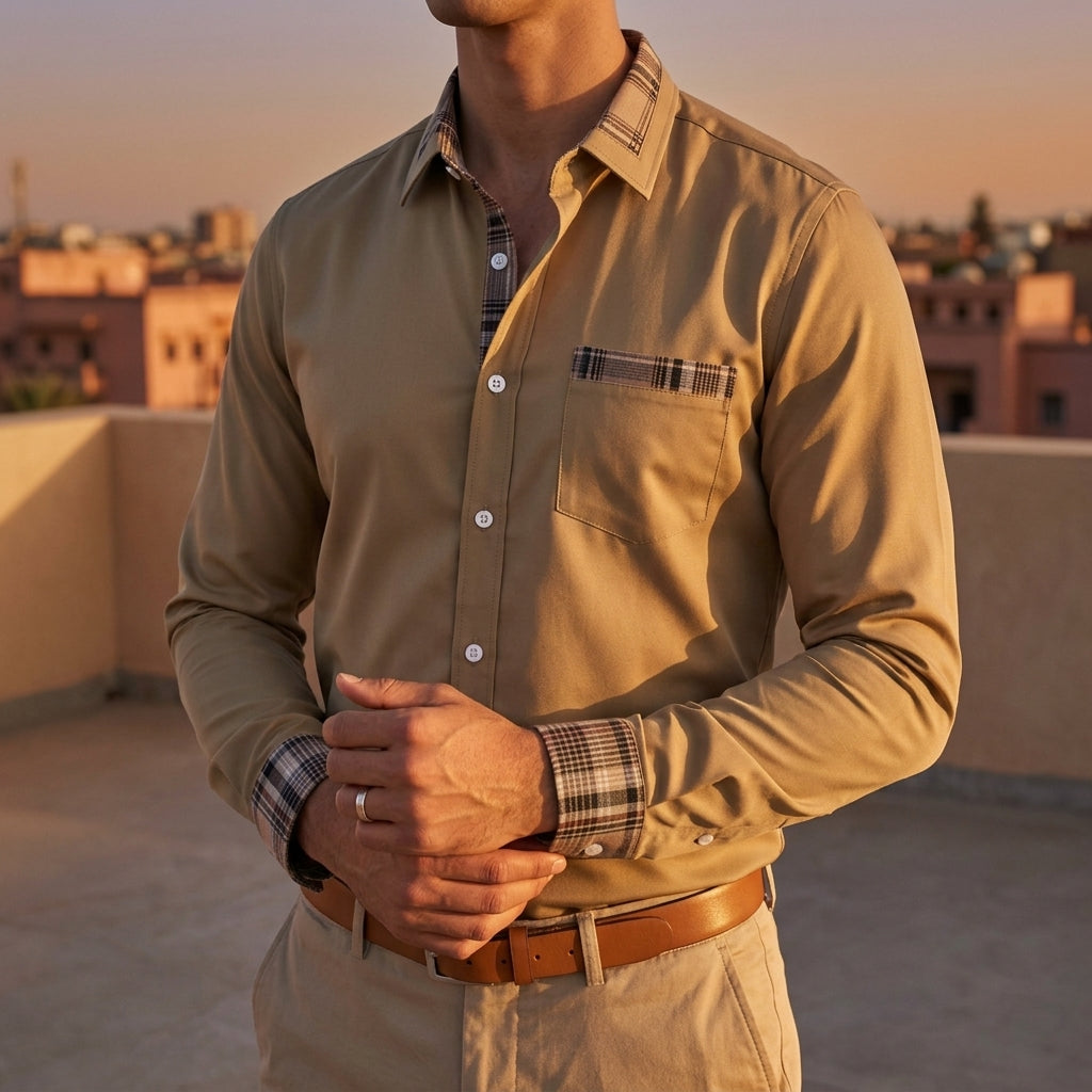 Norvielle Casual Button-Down Shirt