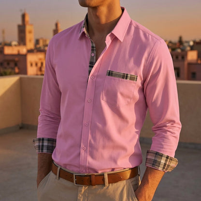 Norvielle Casual Button-Down Shirt
