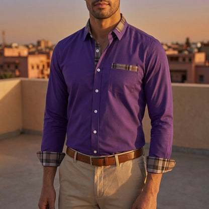 Norvielle Casual Button-Down Shirt