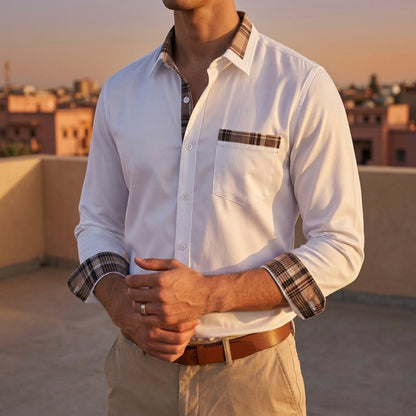 Norvielle Casual Button-Down Shirt