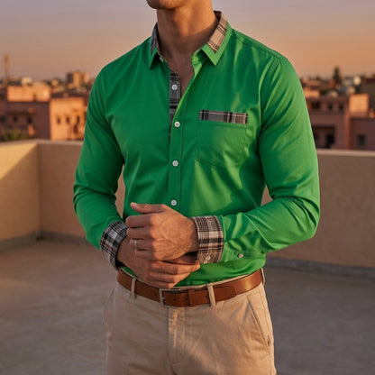 Norvielle Casual Button-Down Shirt