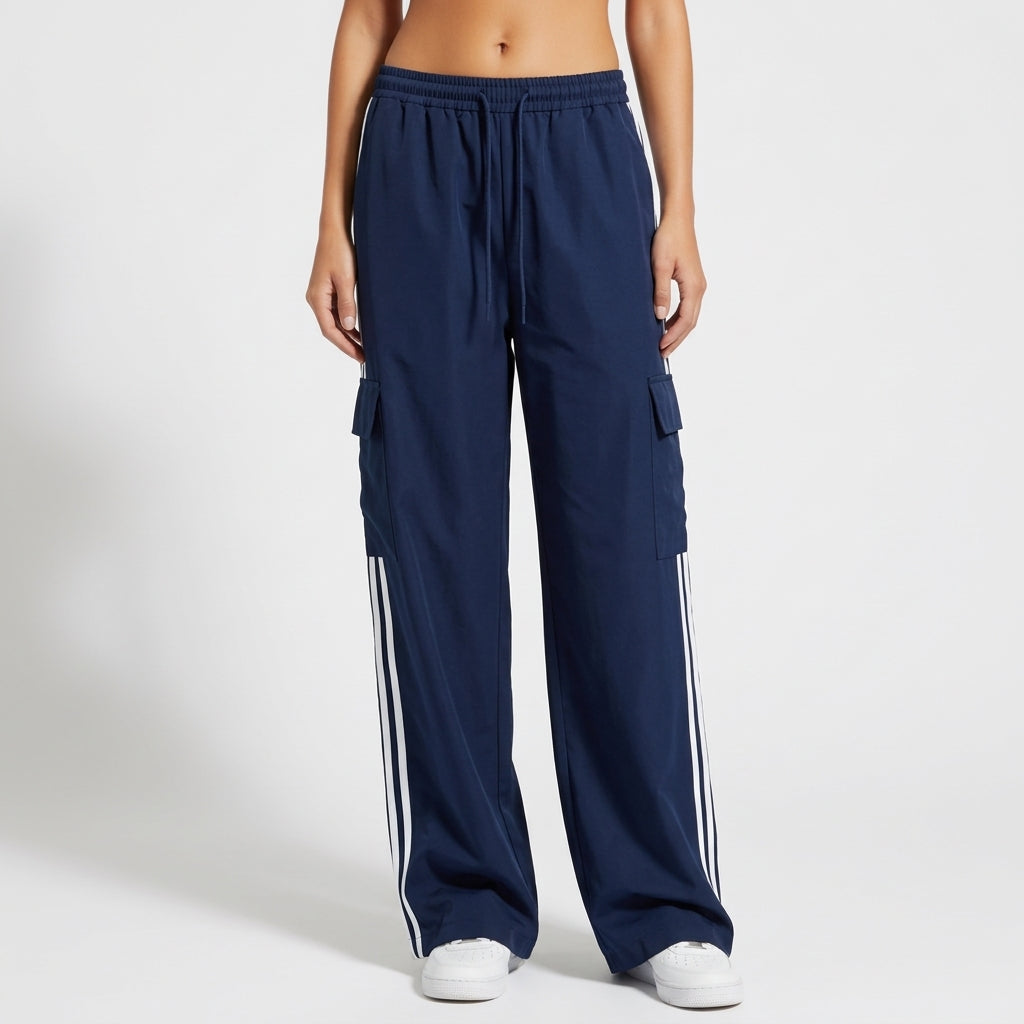 Wide Leg Cargo Joggers