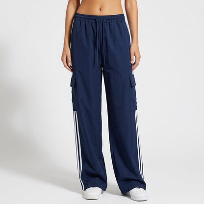 Wide Leg Cargo Joggers