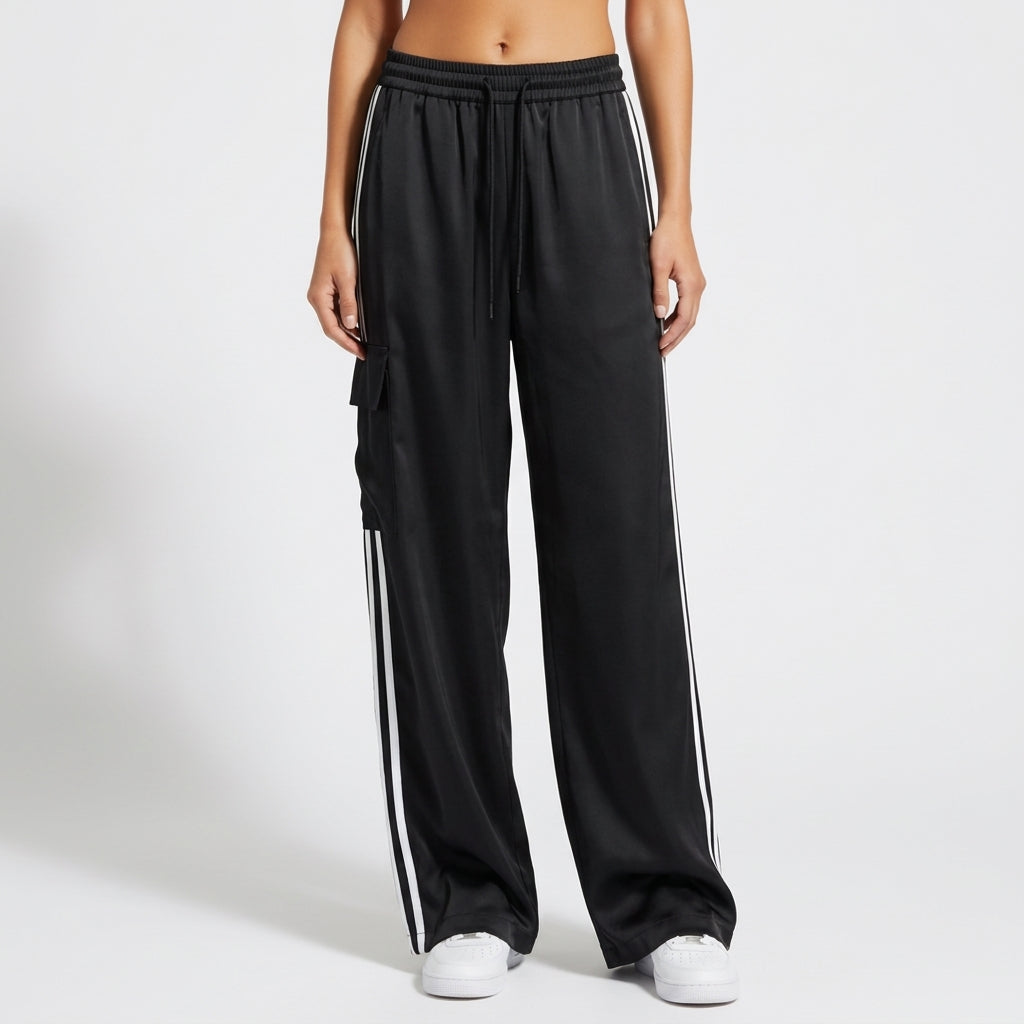 Wide Leg Cargo Joggers