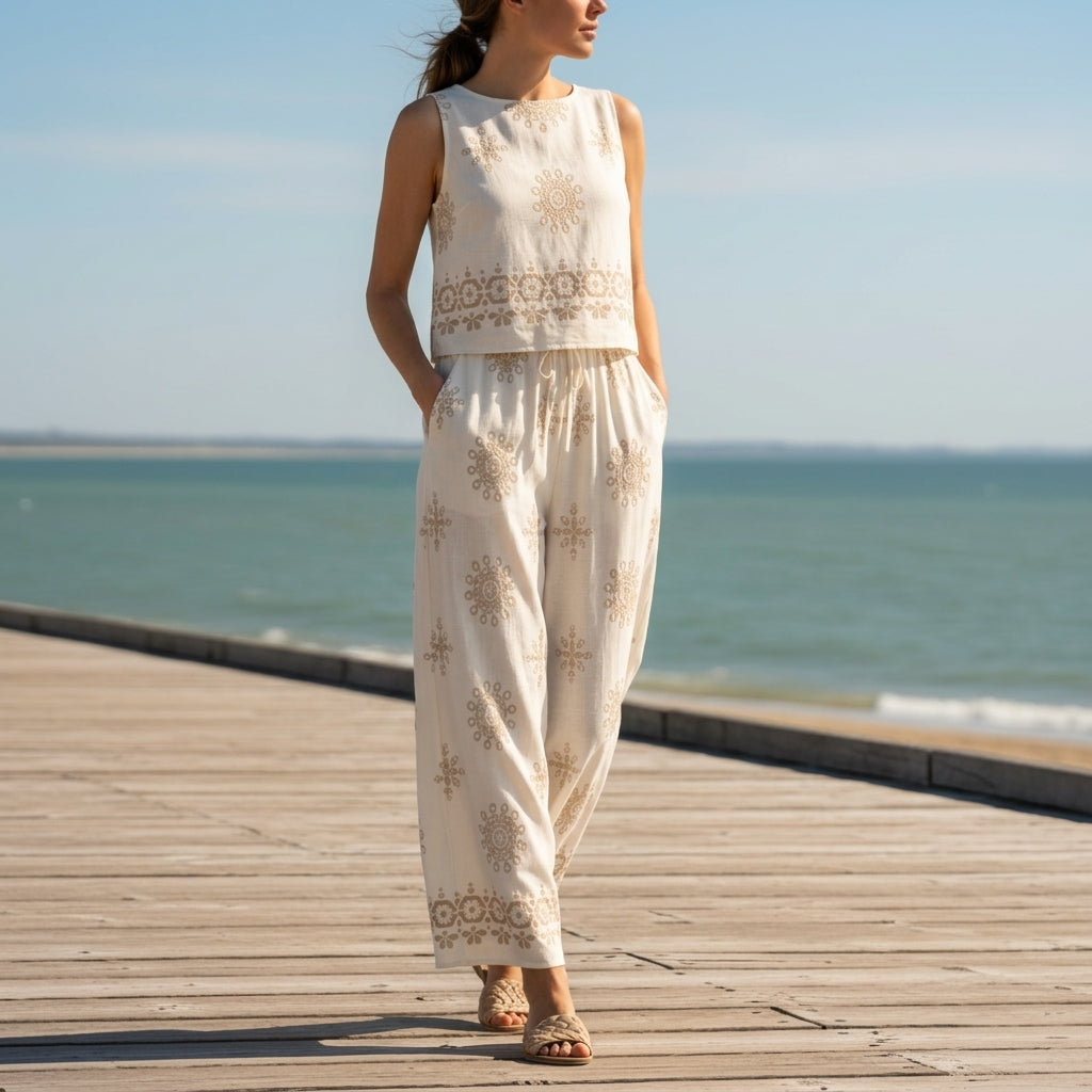Morielle Women's Casual Pant Set