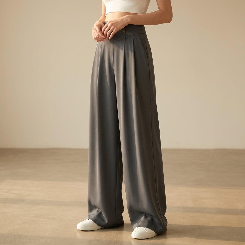 Virelia High Waisted Trousers