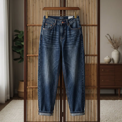 Noelle High Waist Loose Fit Jeans