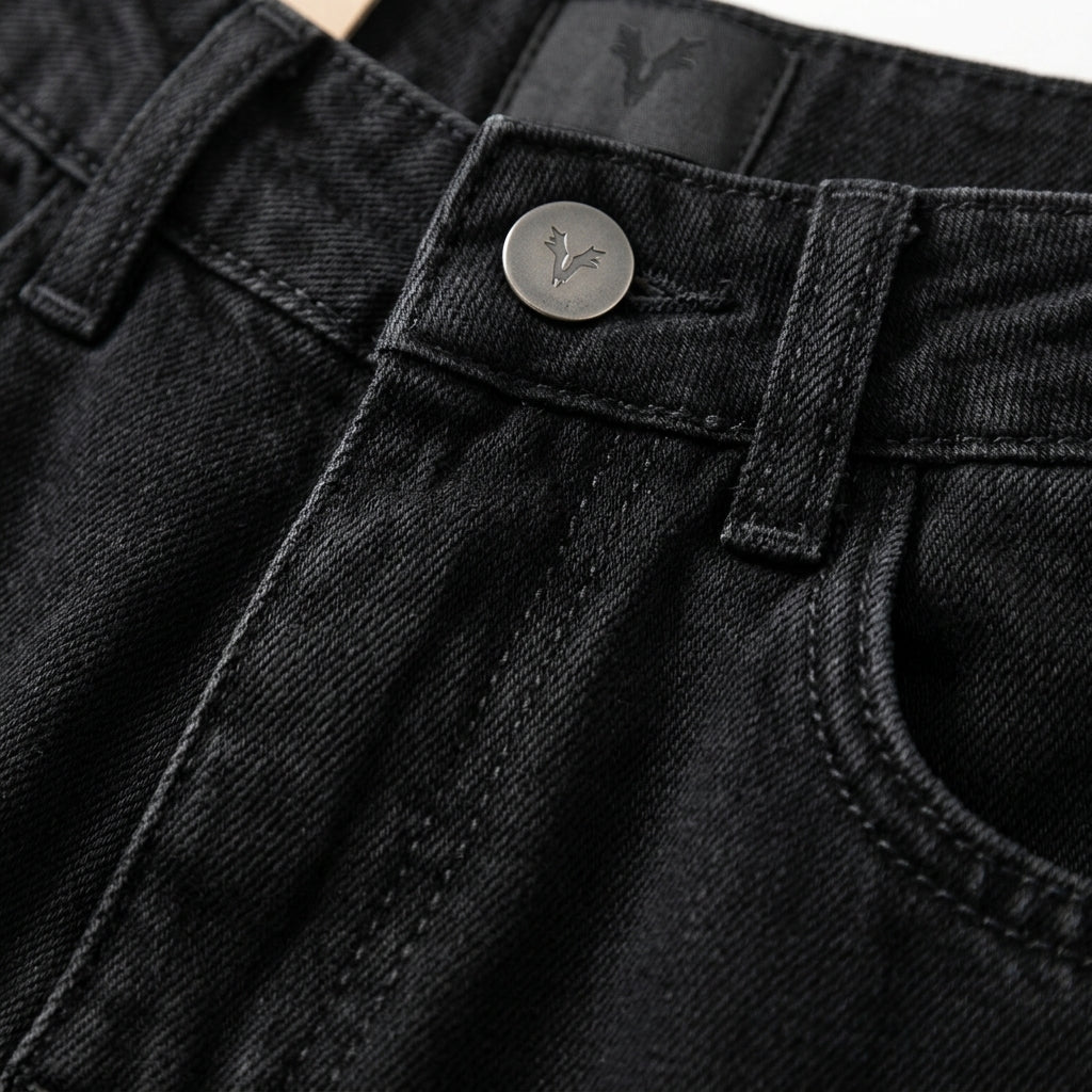 Noelle High Waist Loose Fit Jeans