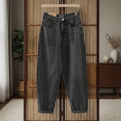 Noelle High Waist Loose Fit Jeans