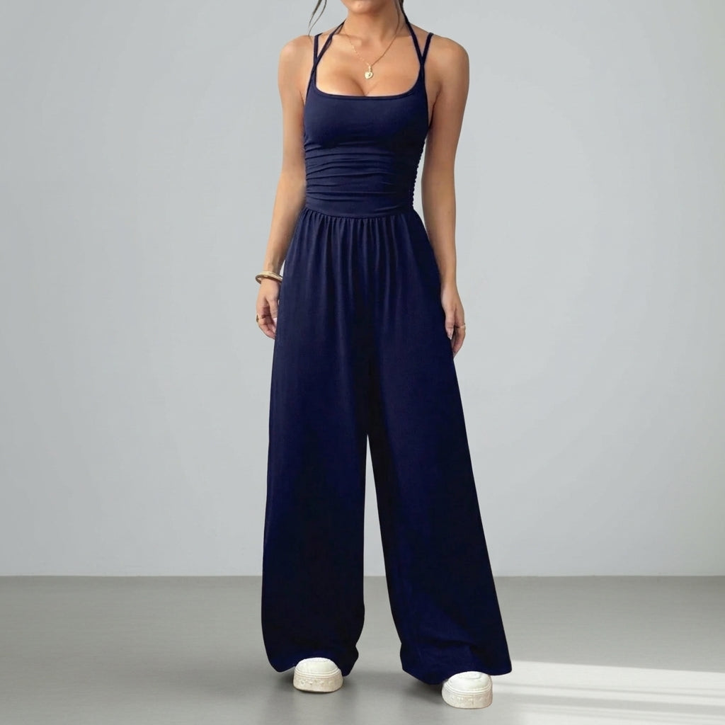 Riviera Wide Leg Jumpsuit