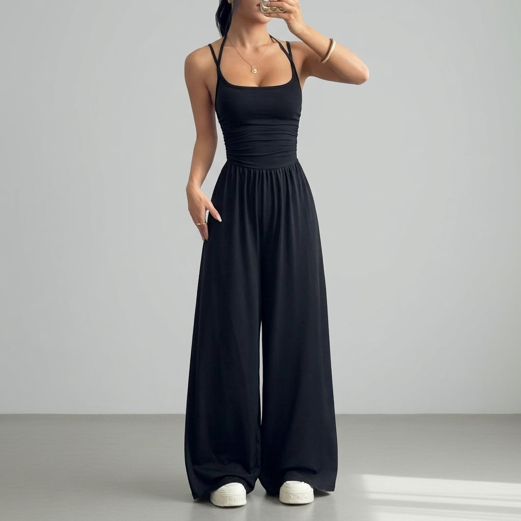 Riviera Wide Leg Jumpsuit
