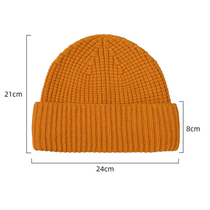 Blank Wool Waffle Knit Beanie