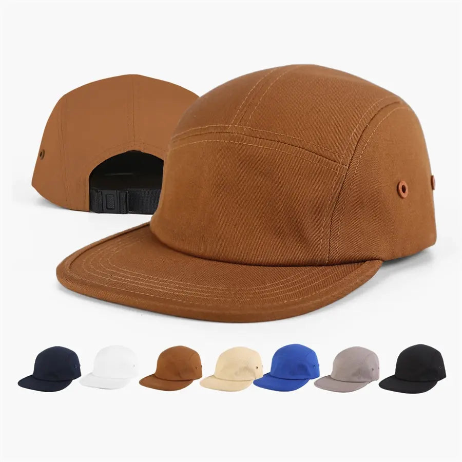 5-Panel Cotton Camper Cap