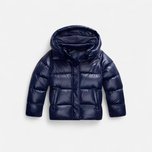 Slim elegant everyday puffer jacket for women