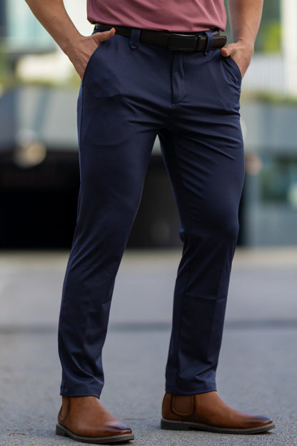 Capriccio Men's Ankle Pants – Tailored Stretch Fit