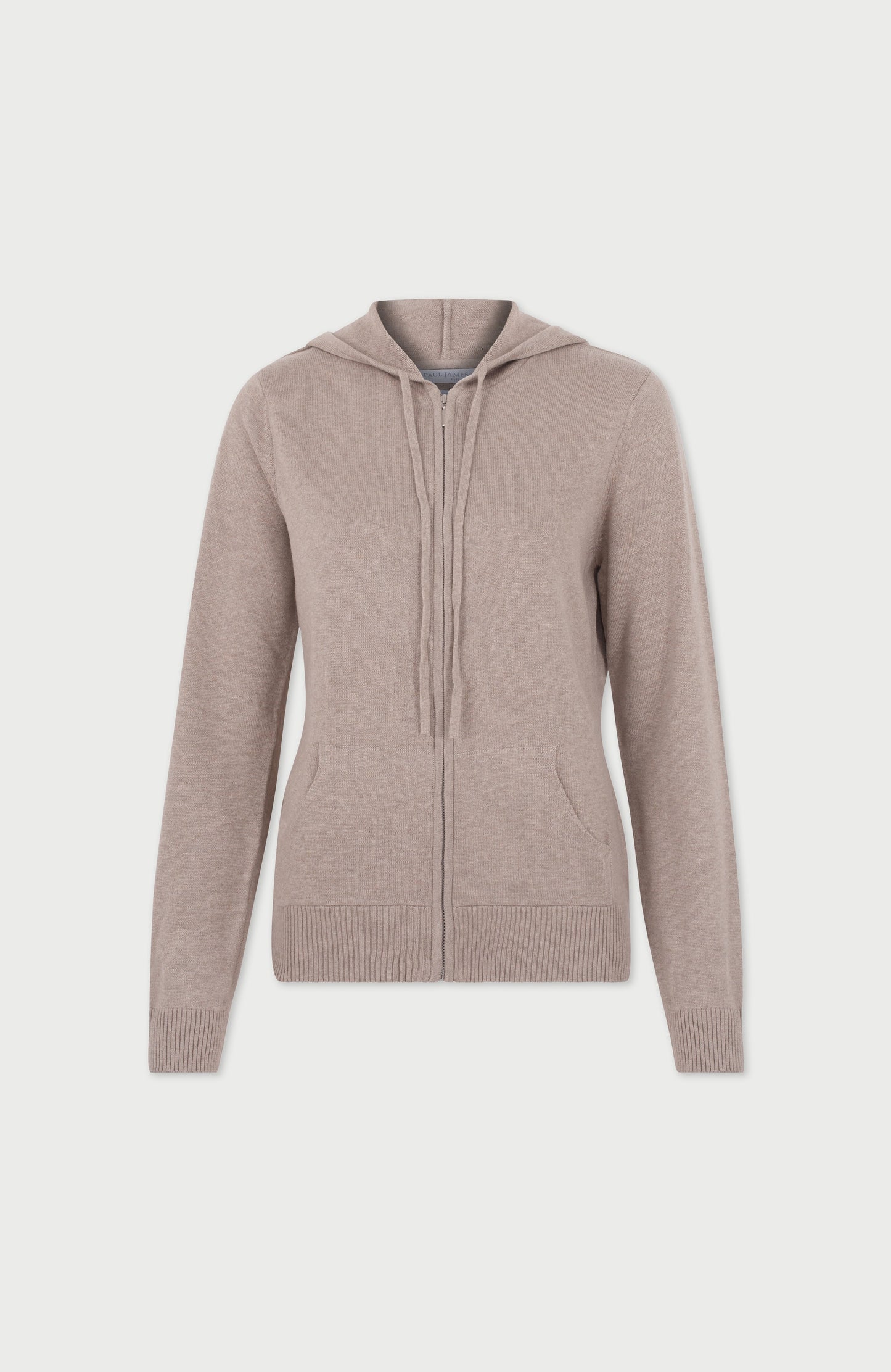 Womens Lightweight Cotton Zip Through Hoodie