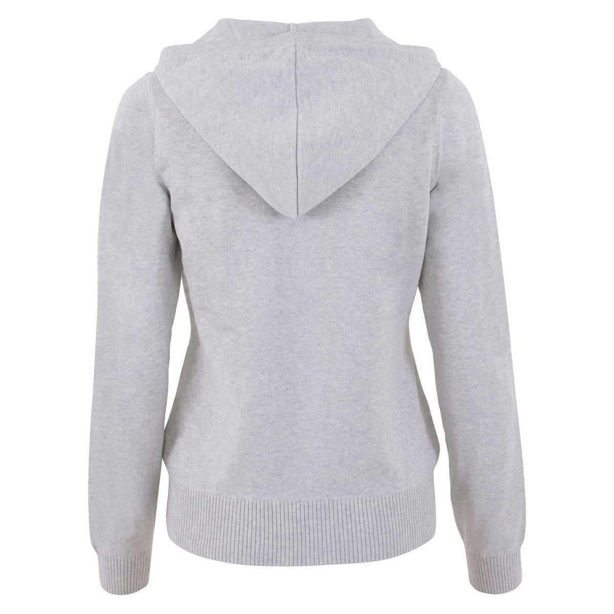 Womens Lightweight Cotton Zip Through Hoodie