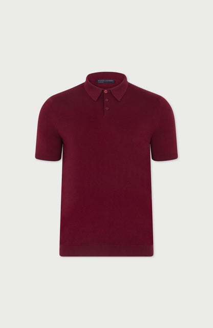 Mens Ultra Fine Cotton Short Sleeve Polo Shirt