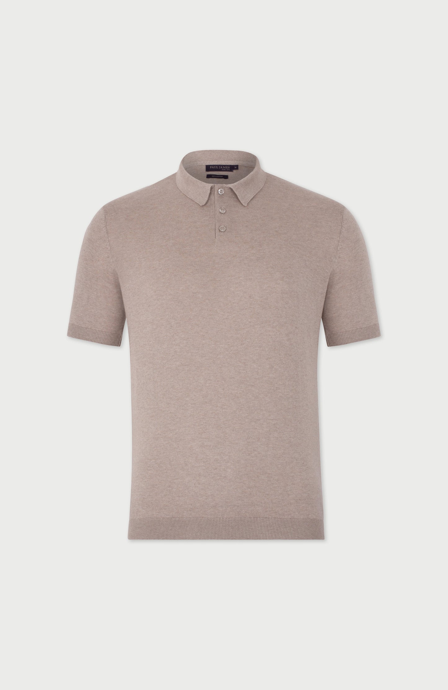 Mens Ultra Fine Cotton Short Sleeve Polo Shirt