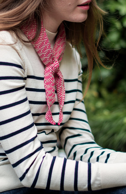 Cotton Two Tone Textured Neckerchief