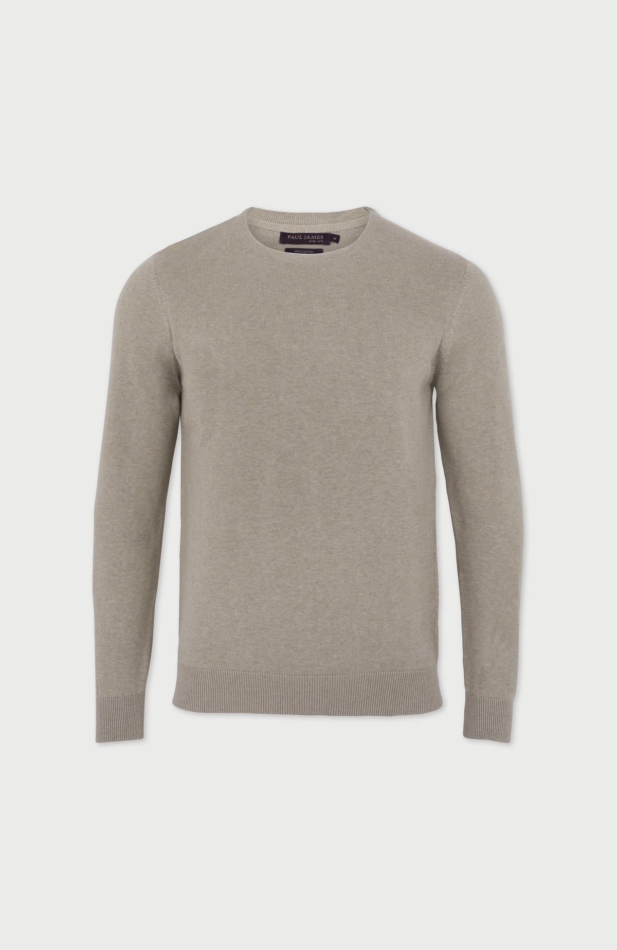 Men's Cotton Crew Neck Jumper