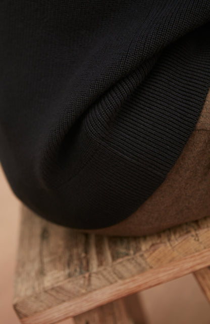 Mens Lightweight Cotton Fisherman Rib Jumper