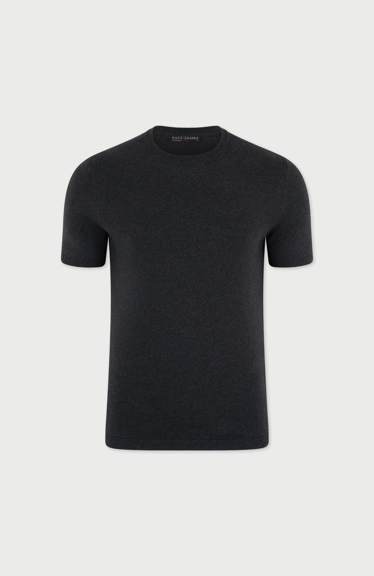 Mens Ultra Fine Cotton Knitted T-Shirt