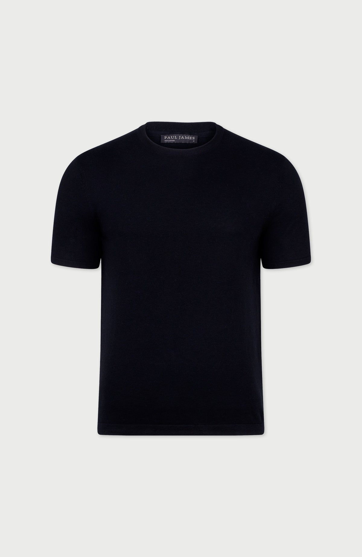 Mens Ultra Fine Cotton Knitted T-Shirt