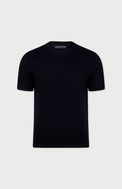 Mens Ultra Fine Cotton Knitted T-Shirt
