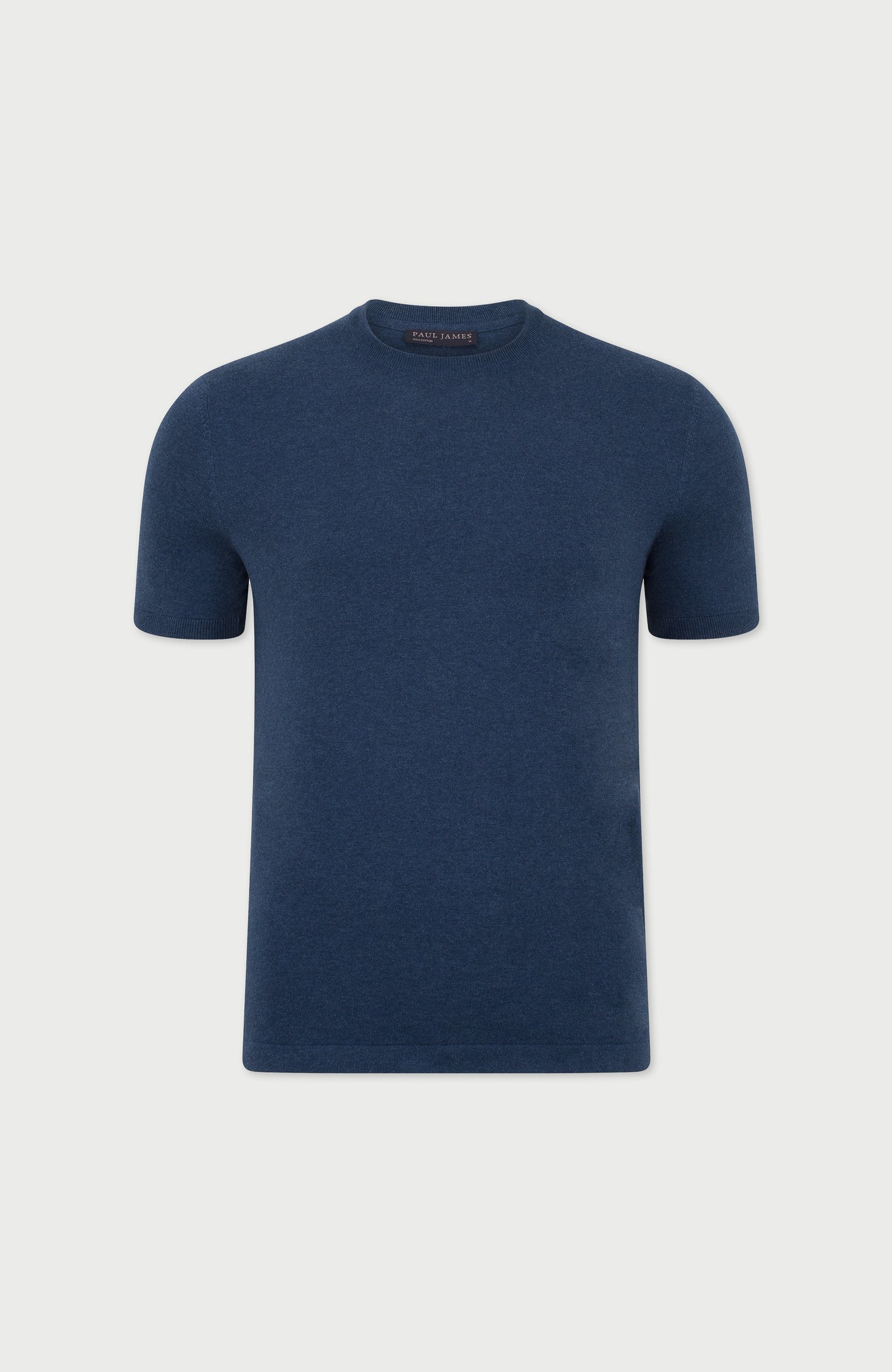 Mens Ultra Fine Cotton Knitted T-Shirt