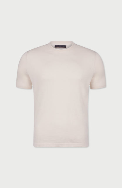 Mens Ultra Fine Cotton Knitted T-Shirt