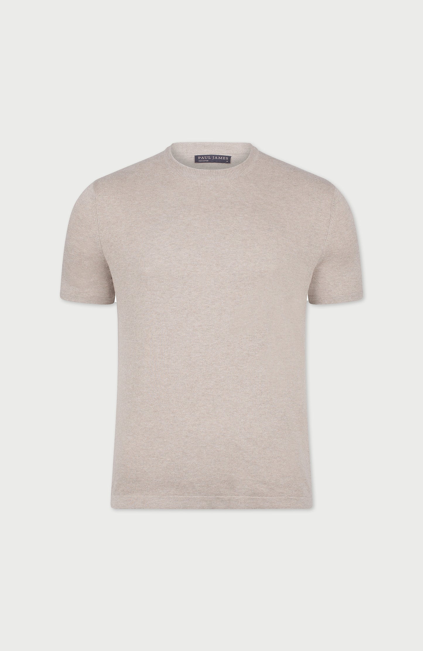 Mens Ultra Fine Cotton Knitted T-Shirt