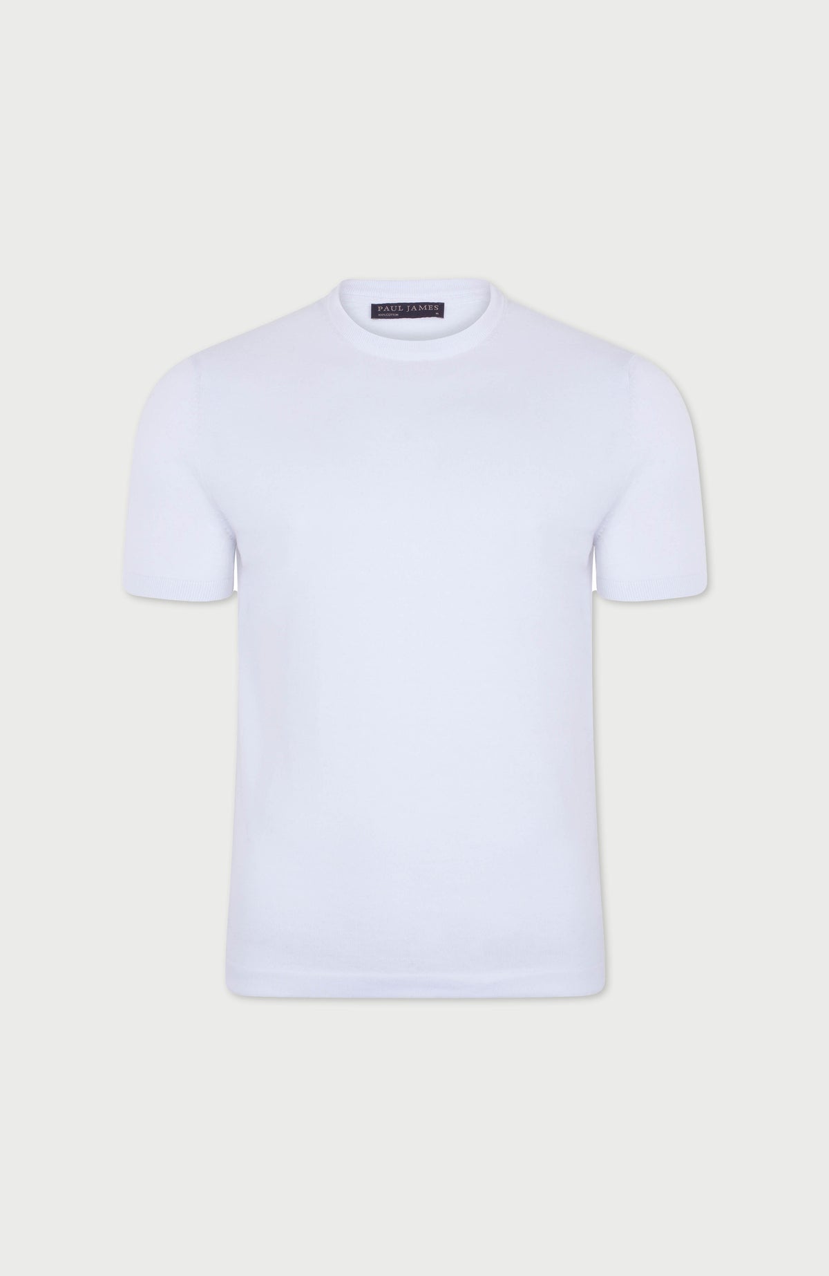 Mens Ultra Fine Cotton Knitted T-Shirt