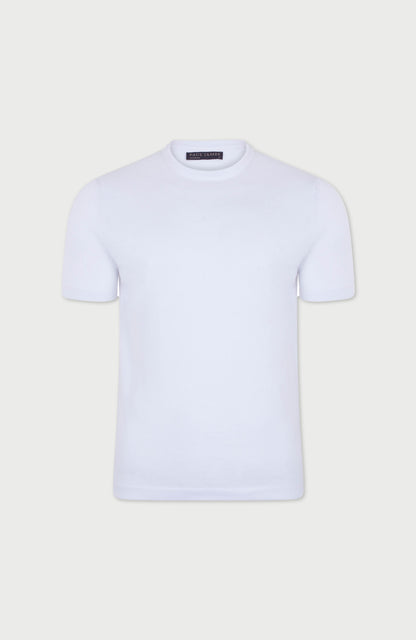 Mens Ultra Fine Cotton Knitted T-Shirt