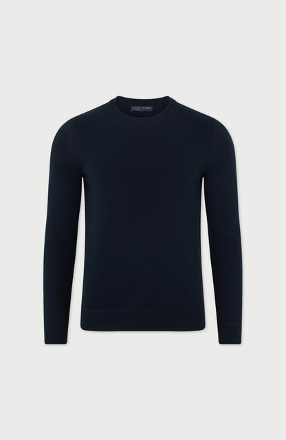 Mens Midweight Cotton Loopback Knitted Sweatshirt