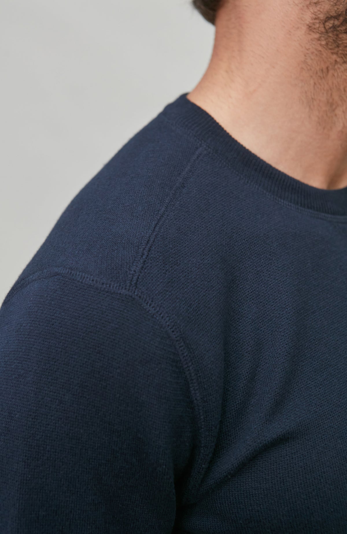 Mens Midweight Cotton Loopback Knitted Sweatshirt