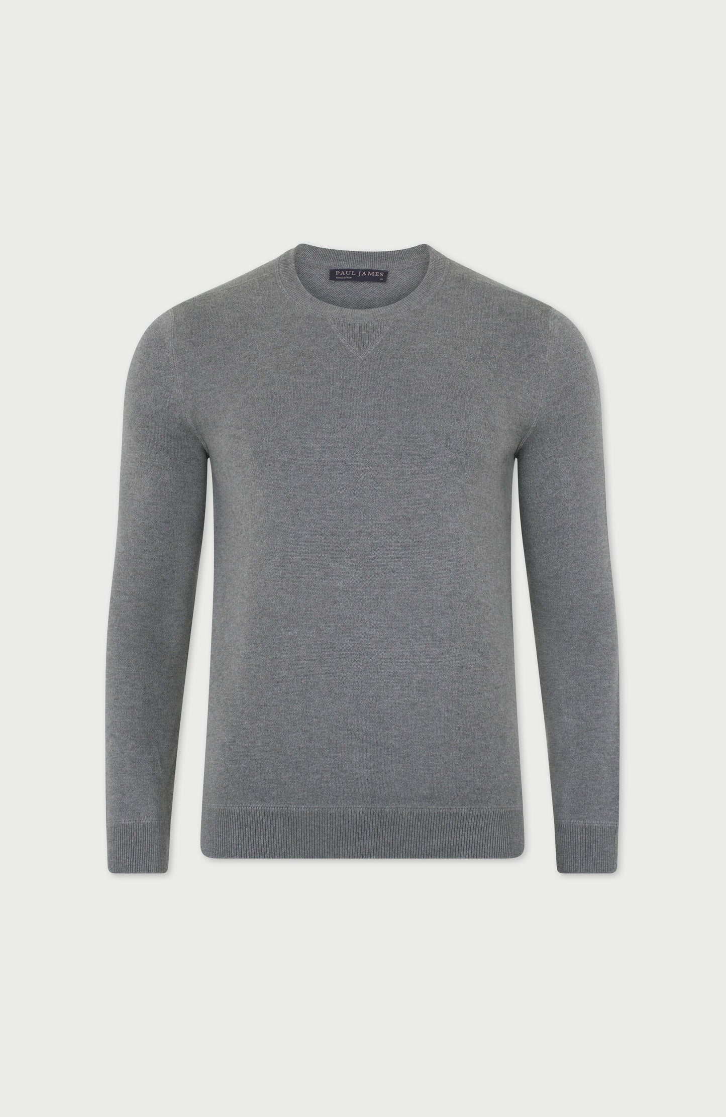 Mens Midweight Cotton Loopback Knitted Sweatshirt