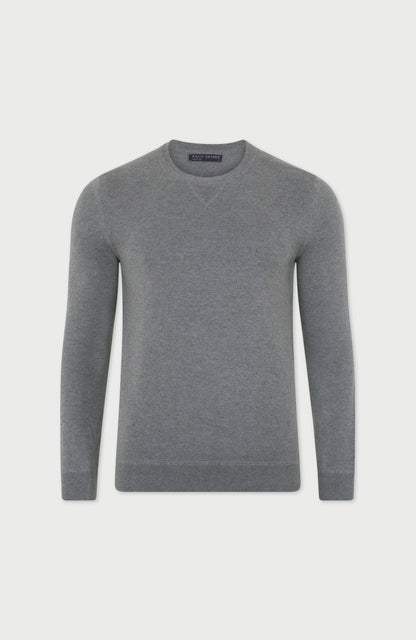 Mens Midweight Cotton Loopback Knitted Sweatshirt