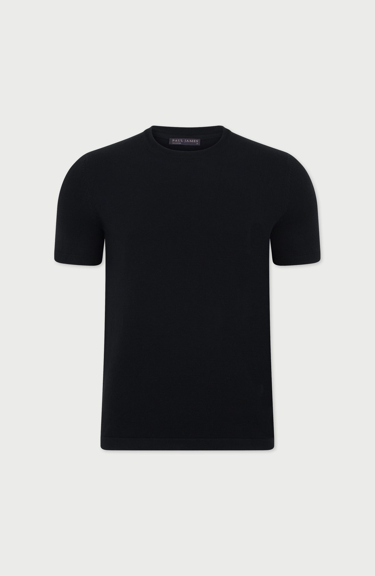 Mens Lightweight Cotton Knitted T-Shirt