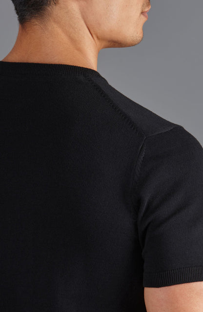 Mens Lightweight Cotton Knitted T-Shirt