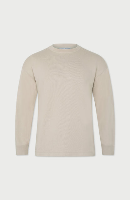 Mens Lightweight Cotton Oversized Knitted Top
