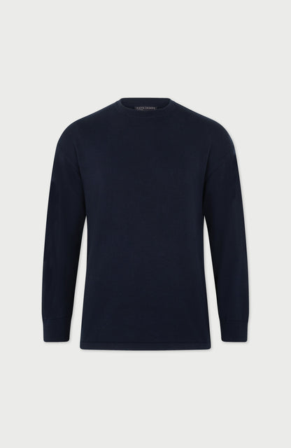 Mens Lightweight Cotton Oversized Knitted Top
