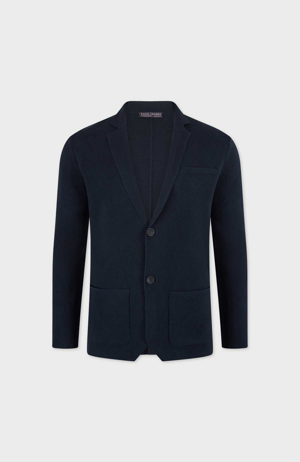 Mens Lightweight Cotton Formal Knitted Blazer