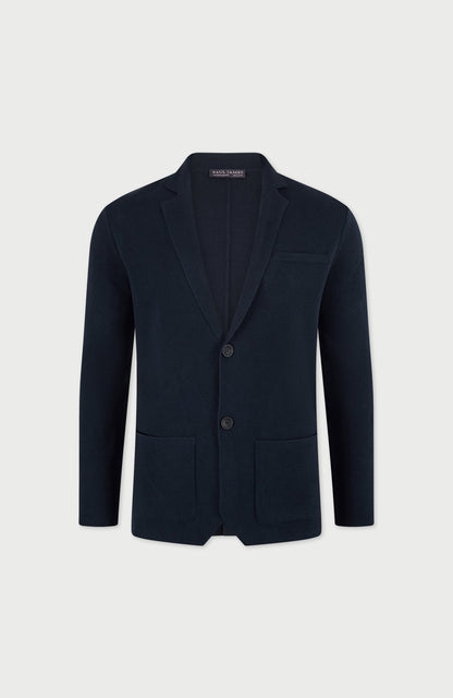 Mens Lightweight Cotton Formal Knitted Blazer