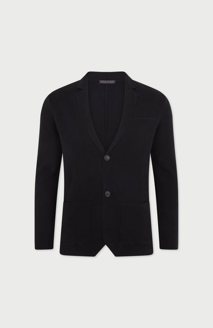 Mens Lightweight Organic Cotton Linen Knitted Blazer