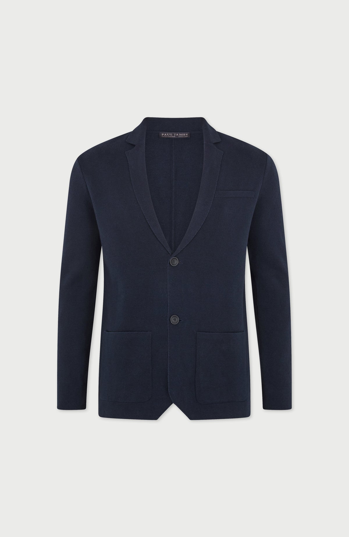Mens Lightweight Organic Cotton Linen Knitted Blazer
