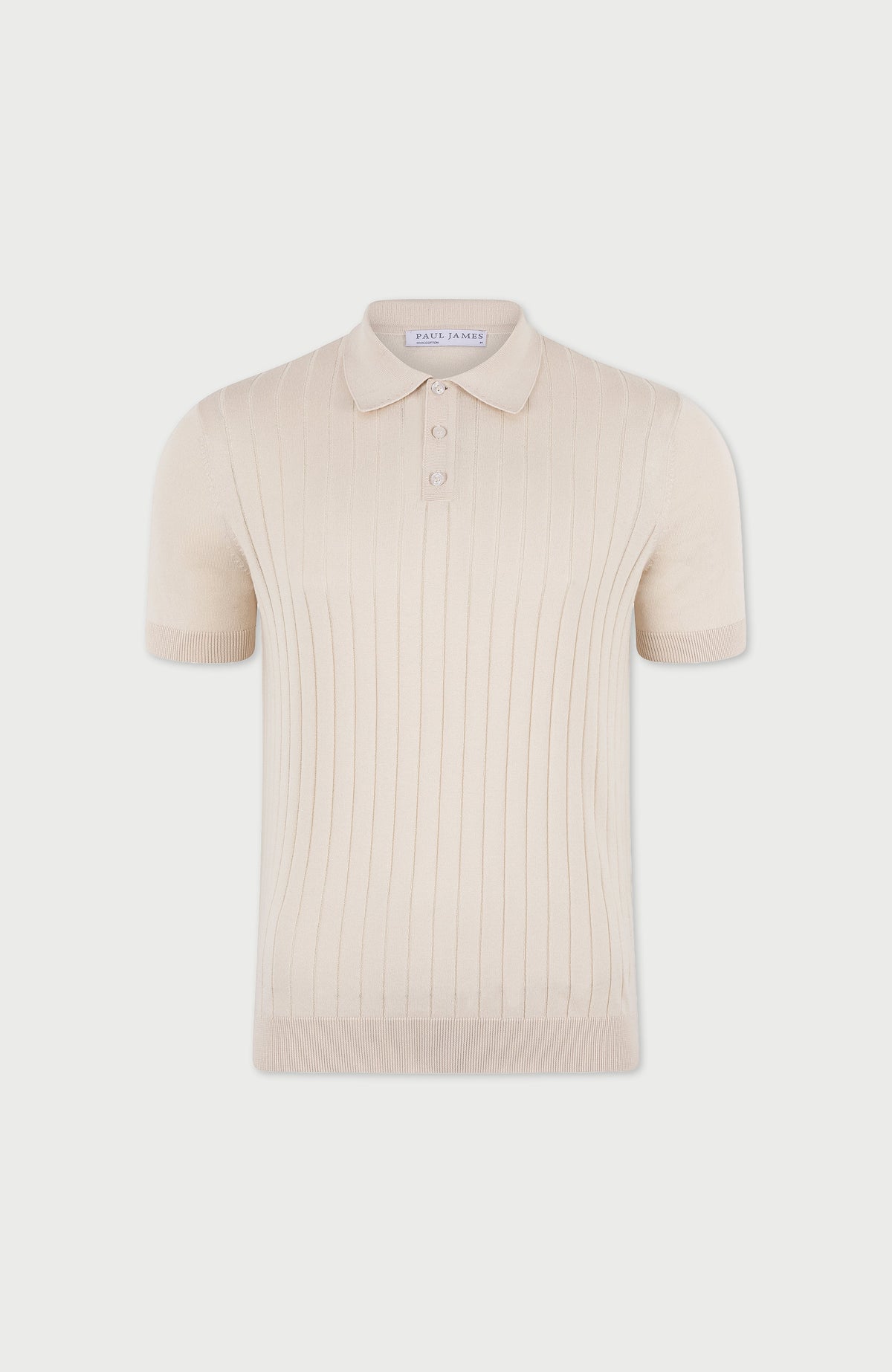 Mens Ultra Fine Cotton Selection Knit Polo Shirt